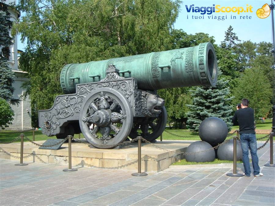 cannone al Cremlino