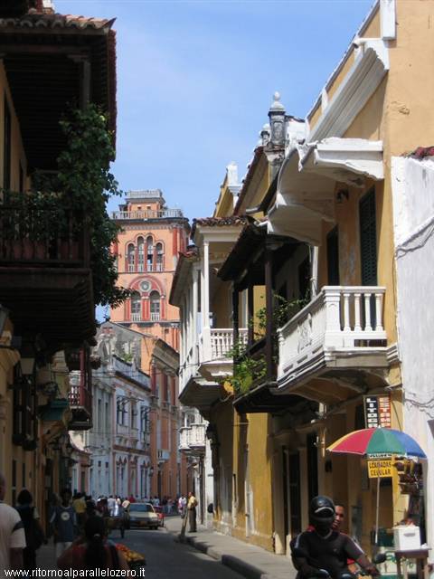Scorcio storico di Cartagena