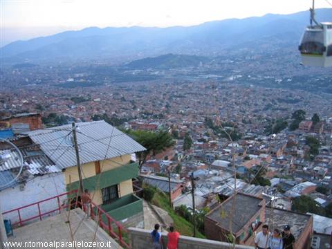 Medellin dall'alto