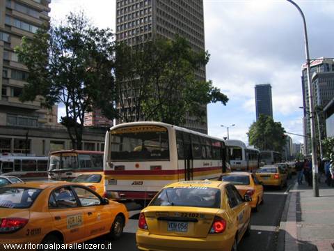 Avenida principal de Bogotà