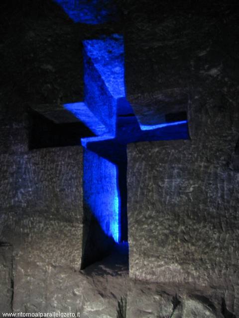 Croce estratta dal sale