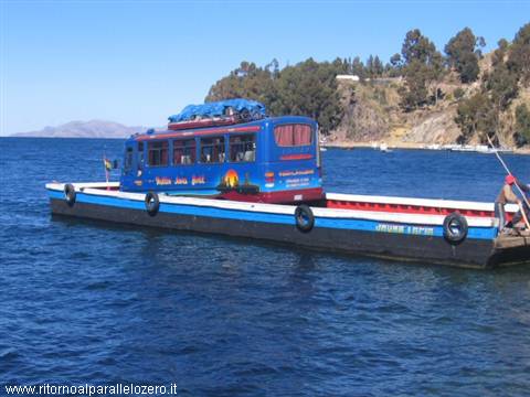 Attraversando il lago