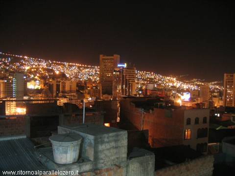 La Paz de noche