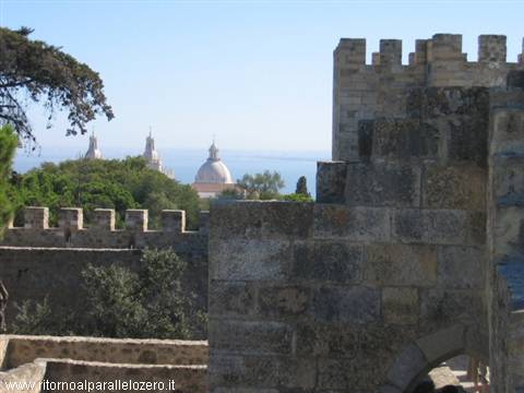 In cima al castello
