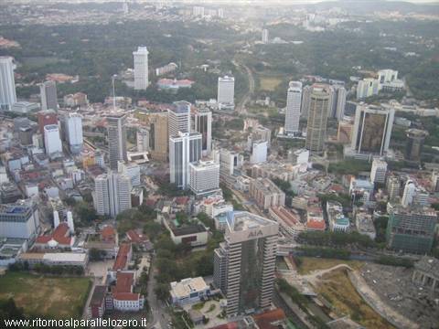 Kuala Lumpur - Kuala dall'alto