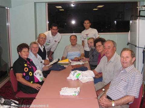 Con il comitato di Sydney