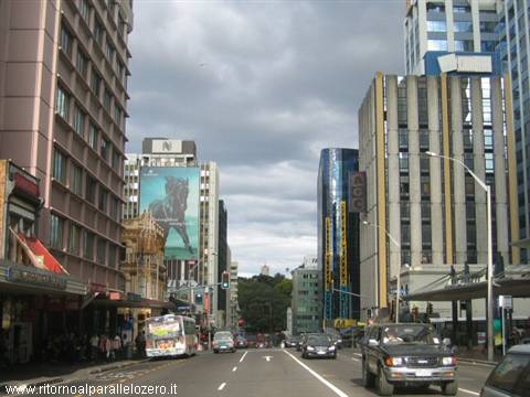 Nuvole su Auckland