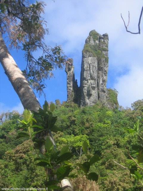 Dalla vetta dell'isola