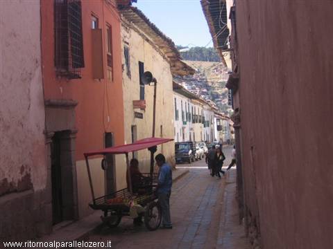 Percorrendo la città