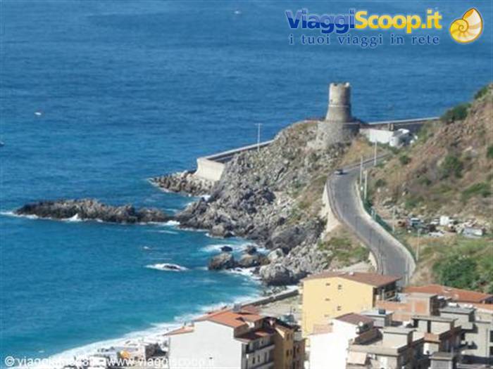 veduta di Bagnara e Torre Ruggiero