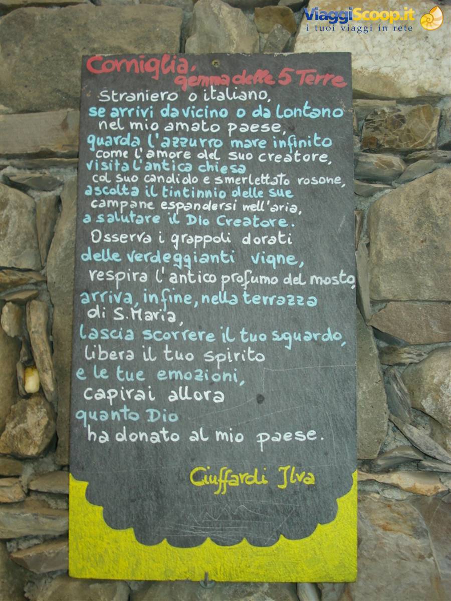 parole di Corniglia
