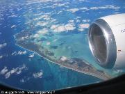Sorvolando il mar dei Caraibi