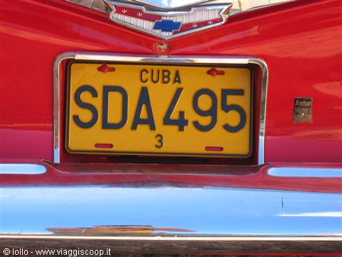 Da l' Havana in auto verso est