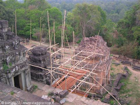 17 - Angkor - Phnom Bakheng - Bambu