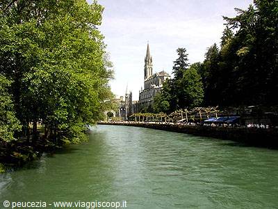 il fiume di Lourdes