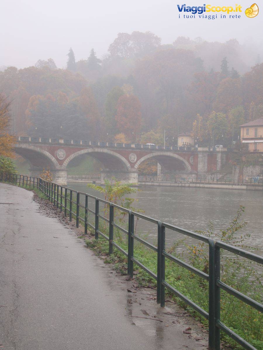 Pista ciclabile sul Po
