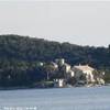 isola di Mljet: monastero sull'isola del veliko jezero BOSNIA E HERZEGOWINA 