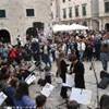 Dubrovnik:concerto degli studenti in piazza BOSNIA E HERZEGOWINA 