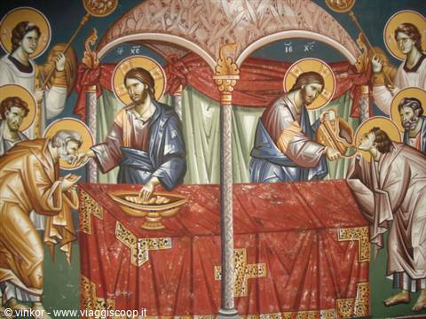 Skopje: dipinto religioso al museo nazionale