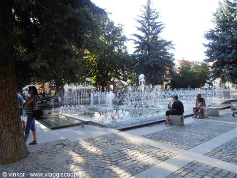 la fontana che canta a Kosice