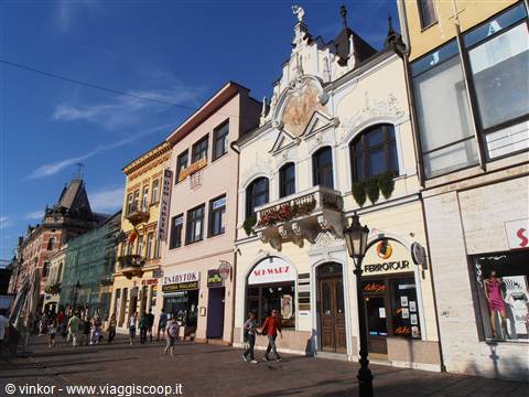 palazzi del centro di Kosice