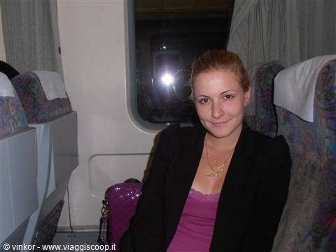 una cara amica conosciuta in treno a Kosice