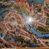 una mappa antica di Cesky Krumlov REPUBBLICA CECA 