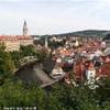 panorama di Cesky Krumlov  REPUBBLICA CECA 