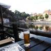 una birra ceca lungo il fiume REPUBBLICA CECA 