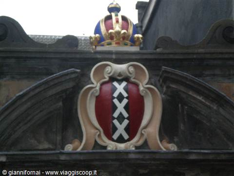 emblema di un palazzo di Amsterdam