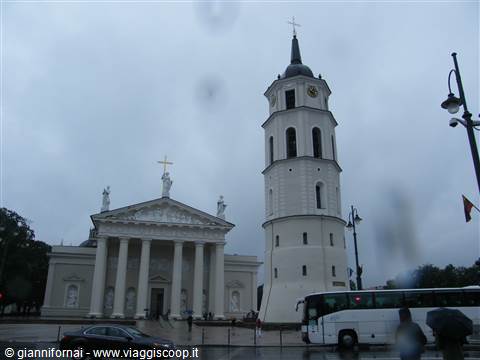 cattedrale di Vilnius e campanile