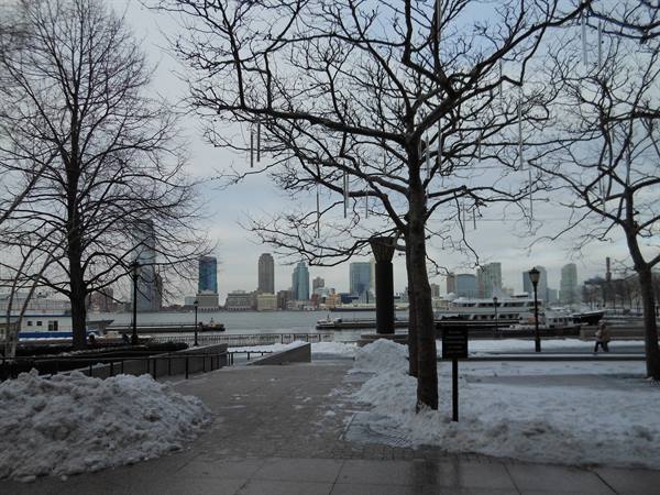 ny sotto la neve
