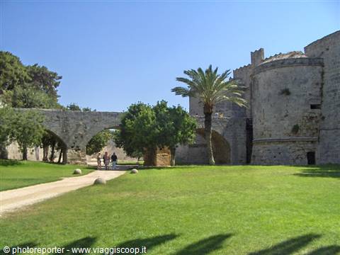 giardino del palazzo del Maestro