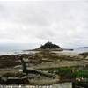 vista su st michaels mount da marazion REGNO UNITO 