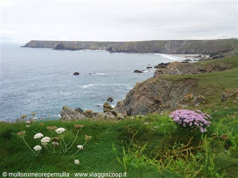 Uno scorcio di costa a Lizard Point