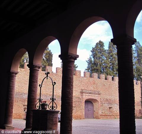 Castelli e borghi medievali in Toscana, Certaldo Alto (FI) Palazzio Stiozzi Ridolfi