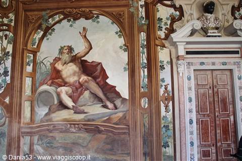 Sala dei Fiumo Palazzo Ducale-Mantova