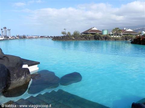 Una delle piscine di acqua dell'oceano - Puerto de la Cruz - Tenerife