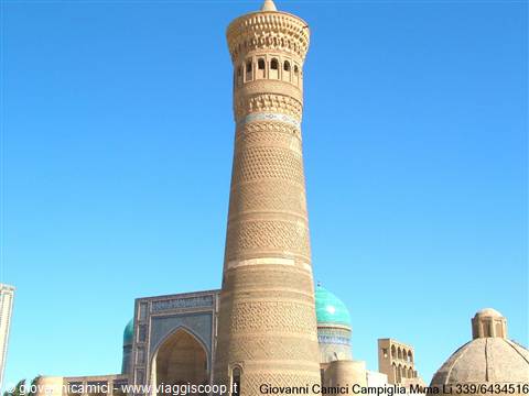 Bukhara-minareto Kalon