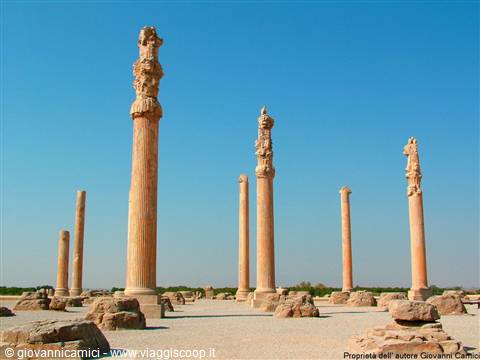 Persepoli-palazzo dell'Apadana