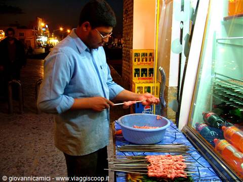 Preparazione del Kebab