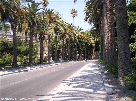 Viale del castello a Kos Town