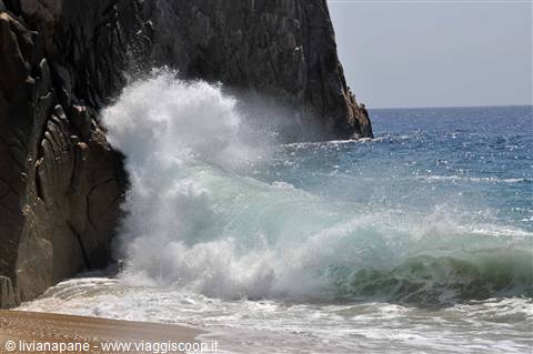 spiaggia del divorzio - Onde oceaniche (bassa california)