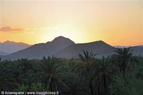 tramonto sulla Giganta