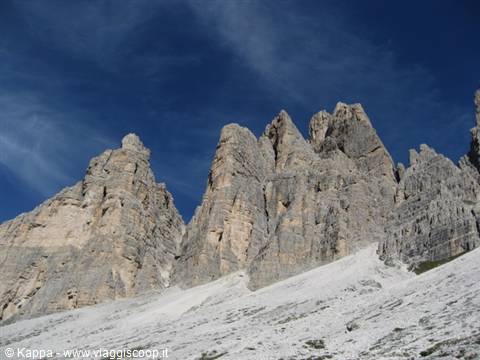 Tre Cime di Lavaredo versante Sud