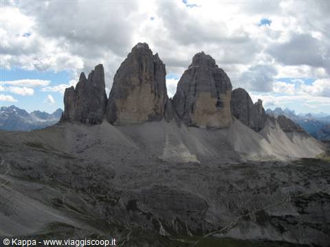 Tre Cime di Lavaredo versante Nord