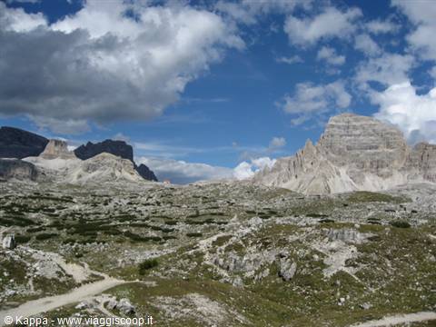 Torre di Toblin, Sasso di Sesto, Rifuigio Locatelli, Monte Paterno