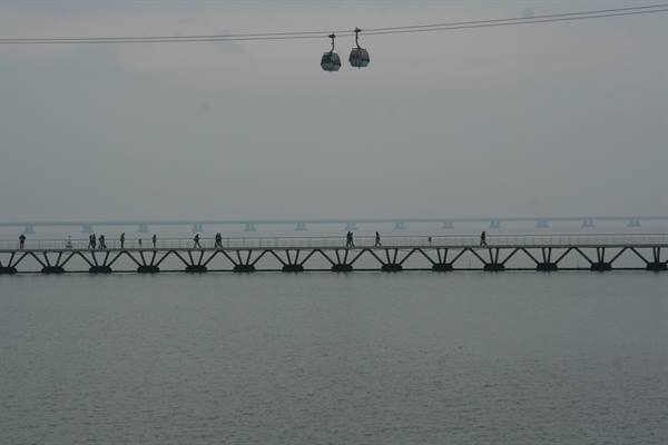 Ponte Vasco de Gama e Ovovia