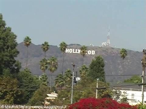 Hollywood sign... ke spettacolo!!!