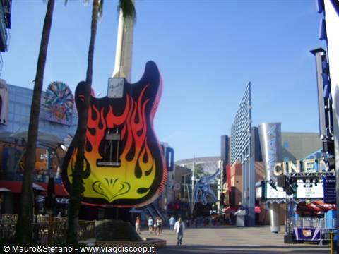 All'interno degli Universal Studios HARDROCK CAFE'